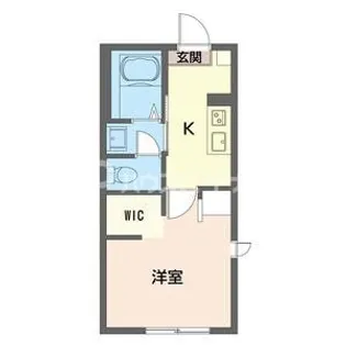 ポートシャイン【1階】の間取り