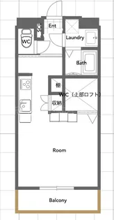 メゾン・フジスリー【1階】の間取り