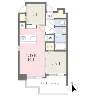 CASA VISTA ASATO【2階】の間取り