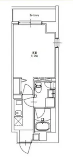 JU RUY ICHIGAYA DAIMACHI【6階】の間取り
