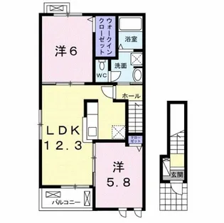 レオーネ【2階】の間取り