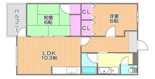 ガレリア21 II【1階】の間取り
