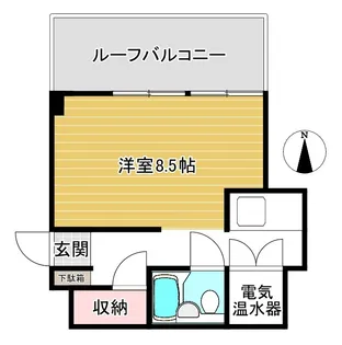 二条プラザ【7階】の間取り