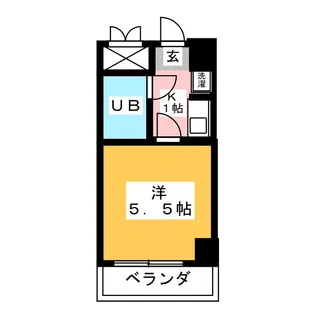 ダイアパレス西川口【5階】の間取り