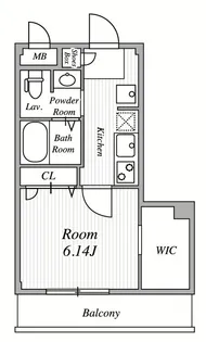 ウイング多摩川【1階】の間取り