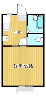 ピエール弐番館【1階】の間取り