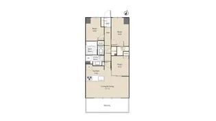 SHINTO CITY F棟【4階】の間取り