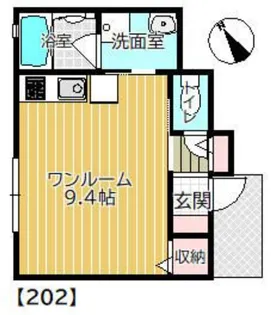 エルファ【2階】の間取り