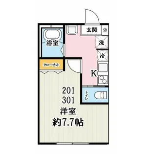 (仮称)キャメル稲毛2【2階】の間取り