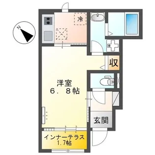 KM Casa新横浜【1階】の間取り