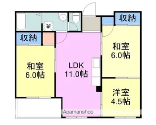MARIFU-SIX【4階】の間取り
