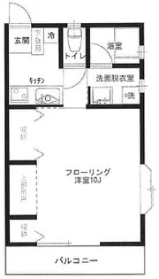 グリーンプラザ【2階】の間取り