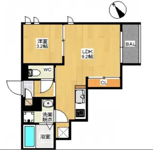 REGALESTLINES【1階】の間取り
