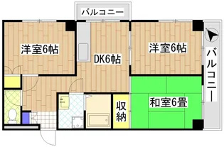 サンクレスト【5階】の間取り