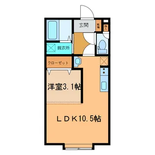 favorite(フェバリット)【1階】の間取り