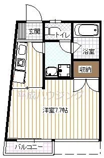 エクセラン・ラ・ピエール【2階】の間取り