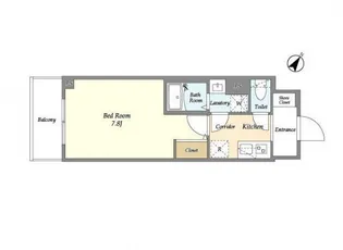 KDXレジデンス町田North【3階】の間取り