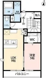 LOTUS豊岡【2階】の間取り