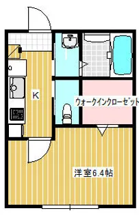 リーフィア I【2階】の間取り