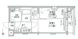 アイルグランデ中野ノース【3階】の間取り