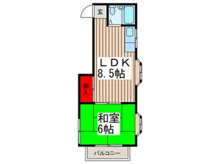 K・G・M【2階】の間取り