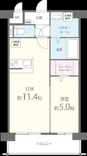 サクラート駅南【4階】の間取り
