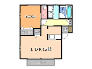 BRUNO C【2階】の間取り