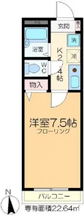 エスポワール【3階】の間取り