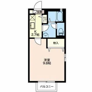 Polar Star【2階】の間取り