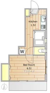 ソレイユ奥沢【1階】の間取り