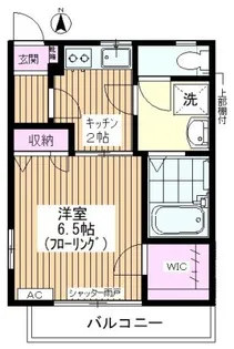 アヴニール氷川台【2階】の間取り