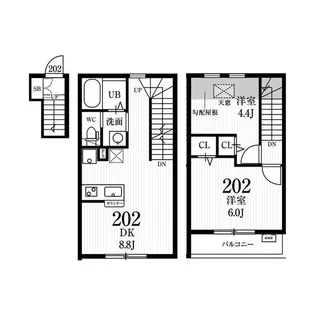 ミハス祐天寺(ミハスユウテンジ)の間取り
