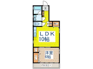 エステート池上【3階】の間取り