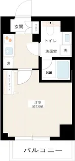 REALIZE蒲田III【1階】の間取り