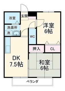 グランドゥール【2階】の間取り