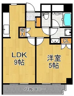 新川崎ロイヤルパレス【2階】の間取り