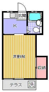 メゾン平塚I【1階】の間取り