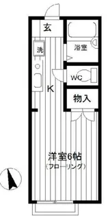 アロウハイツ【2階】の間取り