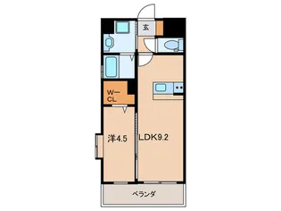 ERIOS COURT KOKURA(エリオスコート小倉)【4階】の間取り