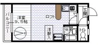 アイビーハウス【2階】の間取り