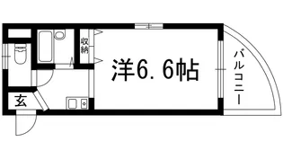 エアポート平和【4階】の間取り