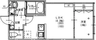 KEIAI RESIDENCE 西所沢III【1階】の間取り