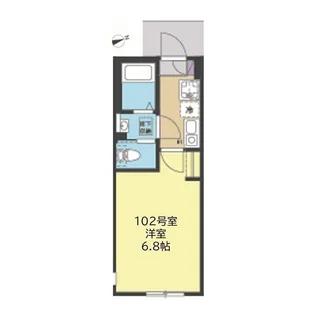 鶴ヶ峰シエル【1階】の間取り