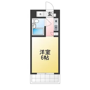 ウィンベルソロ鶴川第一【4階】の間取り