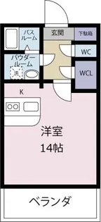 WILL GII【4階】の間取り