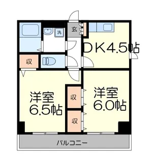 第2ロイヤルシラコ【3階】の間取り