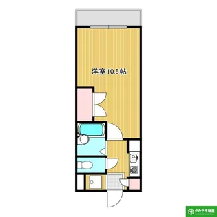 アクアステージ大在【1階】の間取り