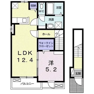 セレーノ コッコ【2階】の間取り