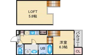Legato【1階】の間取り