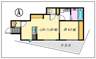 エムベース【1階】の間取り